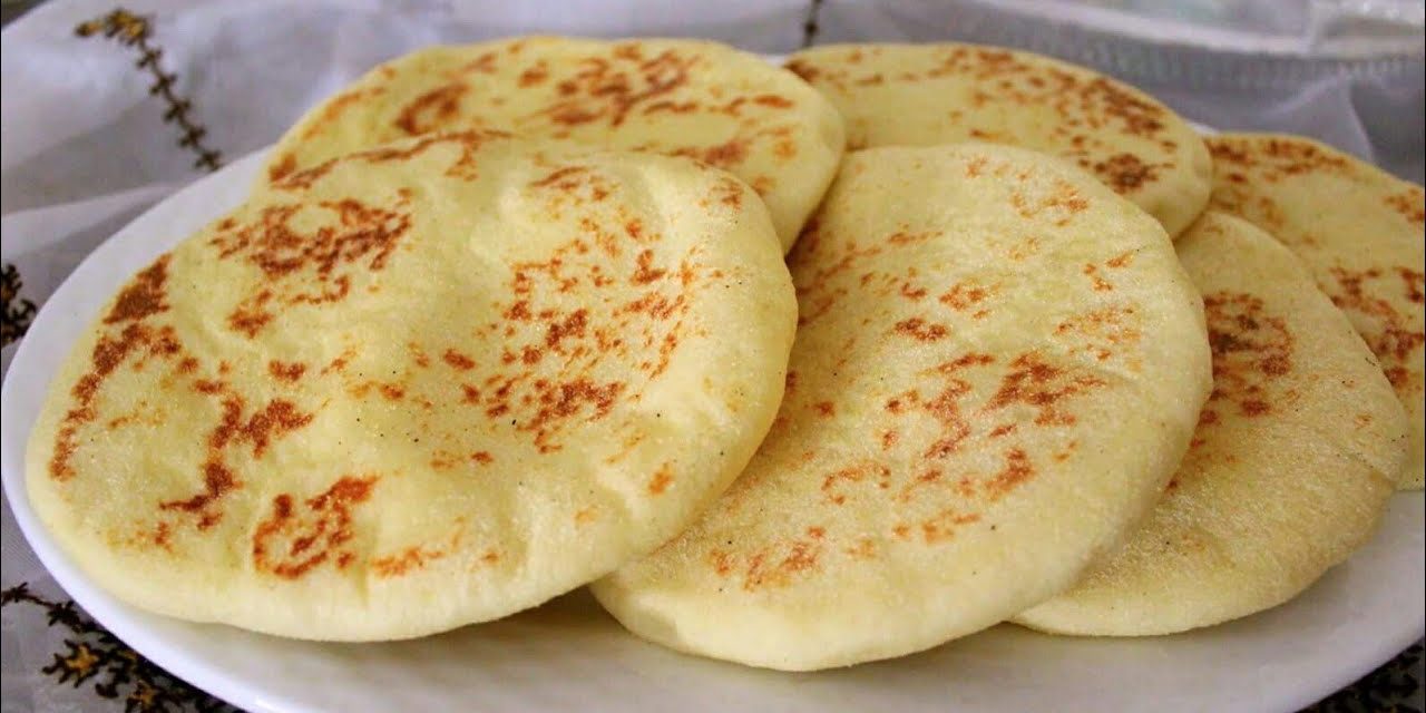 خبز البازلاما التركي بدون فرن