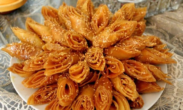 حلوى لسان الطير رائعة جدا اقتصادية جدا مع اسهل طريقة للتحضير