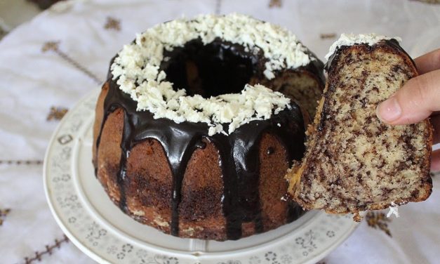 كيك الريشة اللذيذ جدا يستحق التجربة خفيف بمذاق هائل وحجم عائلي