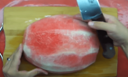 طريقة رائعة في تقطيع البطيخ