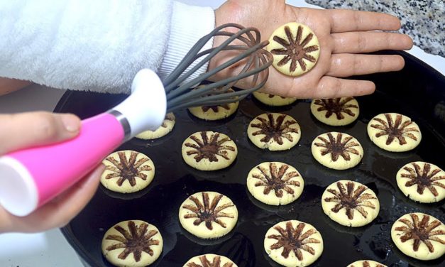 حلوى بدون طابع لشرب الشاي ببيضة واحدة اقتصادية جدا هشة تذوب في الفم