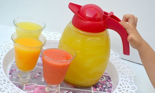 العصير التركي السحري المشهور ب برتقالة واحدة وليمونة واحدة منعش ورائع