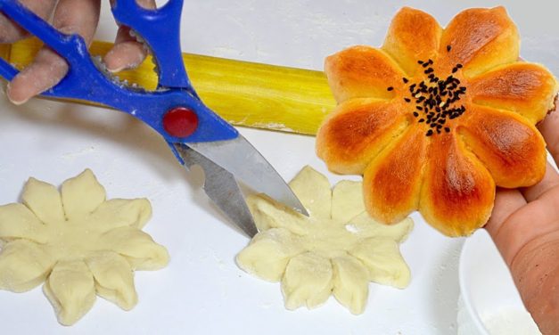 فطائر البريوش بالعجينة السحرية بدون بيض ولازيت ولا زبدة جدا هشاش