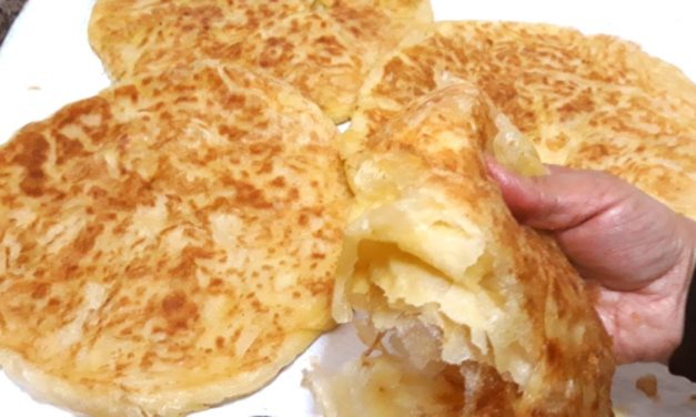 جديد فطير مشلتت بمئة ورقة بدون فرن بطريقة سهلة وناجحة