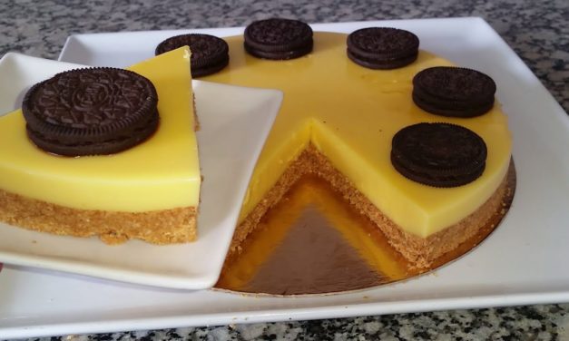 تحلية باردة سريعة بدون فرن وبدون طحين