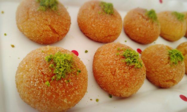 حلوى تركية بالسميد رائعة في 10 دقائق بمكونات موجودة في كل بيت