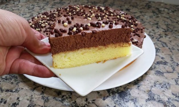 أسهل والذ كيكة باردة بجوج بيضات تبهرين بها ضيوفك