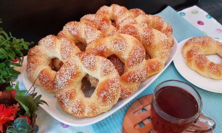 كعك الحليب الهش عالطريقه التركيه بعجينه قطنيه اكتر من رائعه