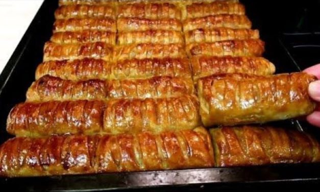 صينية عشاء غذاء سريعة بوراك المسمن هائل مقرمش