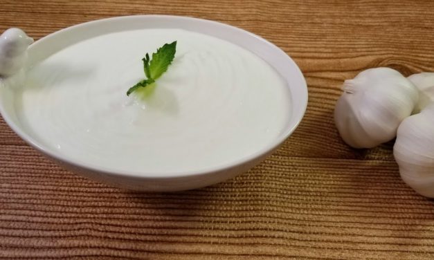 تحضير كريمة الثوميه مثل المطاعم والطعم رائع