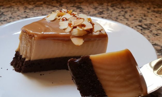 كيك بارد كراميل اقتصادي جدا وسريع التحضير والمذاق روعة