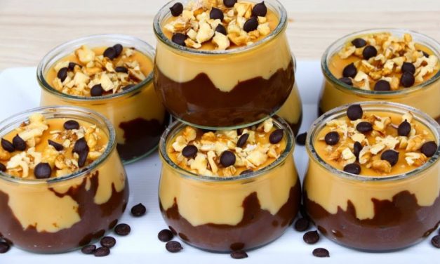 تحلية باردة بمذاق القهوة و الكراميل حقا تستحق التجربة