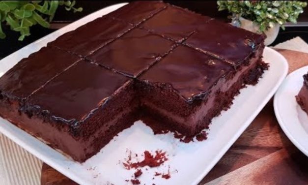 كيكة الخلاط السريعه بدون بيض هشه واسفنجيه