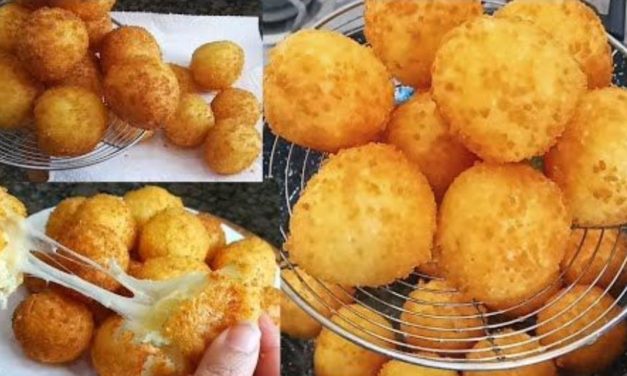 ب3 ملاعق طحين وفي اقل من 5 دقائق حضري كويرات الجبن