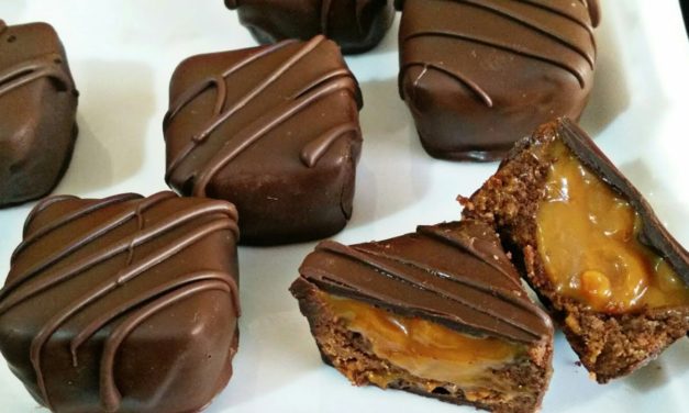 حلوى راقية بدون فرن بحشو الكراميل بثلاث مكونات فقط سهلة