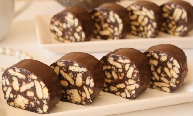 تحضير حلي بارد بدون فرن وبدون بيض