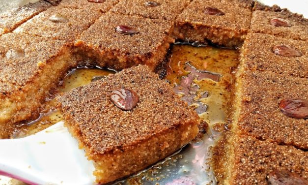 قلب اللوز ناجح بدون زيت بدون زبدة و بدون لبن