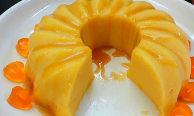 كيكة السميد والبرتقال بدون فرن