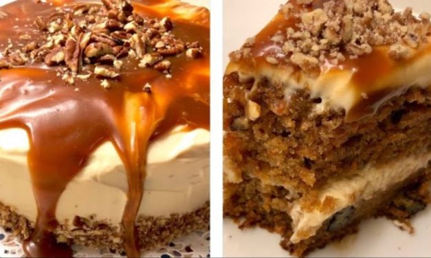 كيك الجزر بطعم وشكل رائع