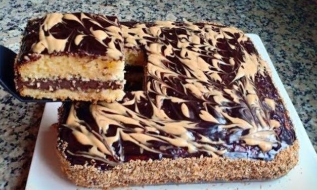 كيكة ب 2 بيضات وبكريمة سهلة وبسيطة