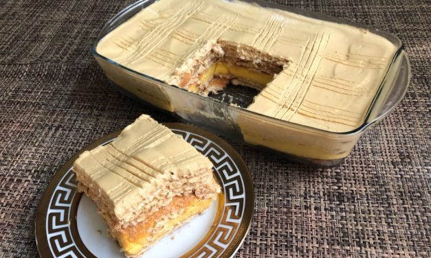 كيكة الطبقات الباردة وطعمها رائع جدا