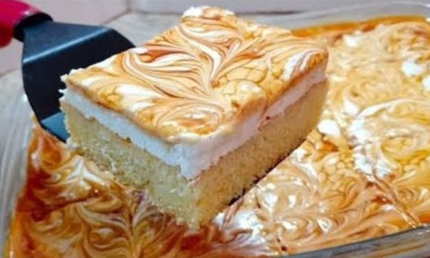 كيكة الرخامة بسبع ملاعق و ببيضتان فقط بحجم كبير تحفة