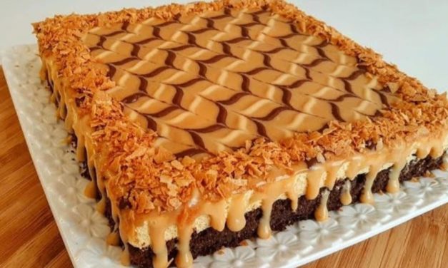 ببيضتين فقط حضري اروع طورطة بالكراميل