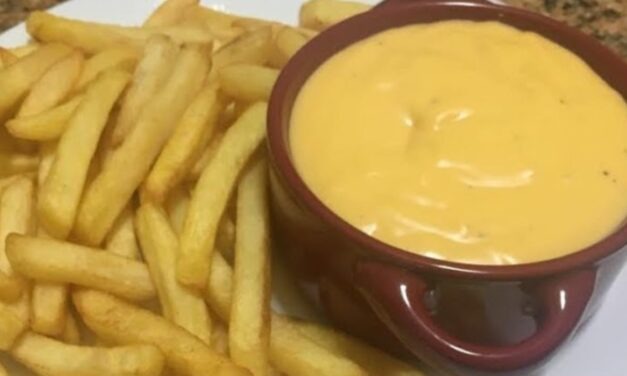 تحضير صوص الجبنة لبطاطا المقلية
