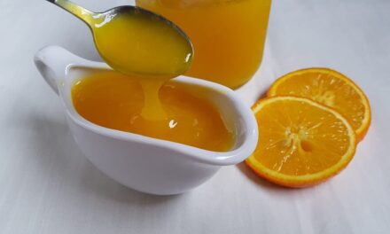 صوص البرتقال ب 3 مكونات فقط