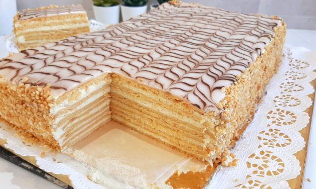 حلوة الطبقات بالعسل رائعة وسهلة