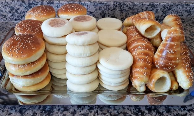 العجينة بأربعة أشكال مختلفة