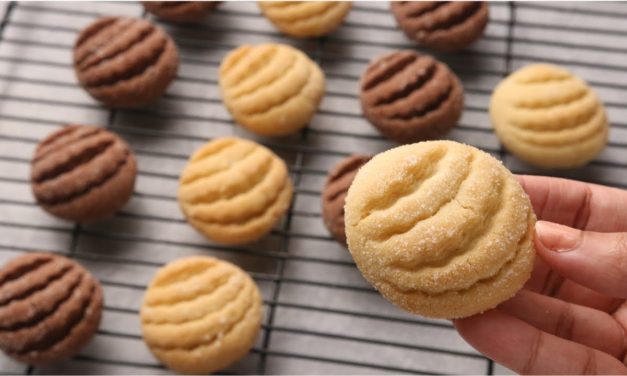 بسكوت العشر دقائق بمكونات في كل بيت