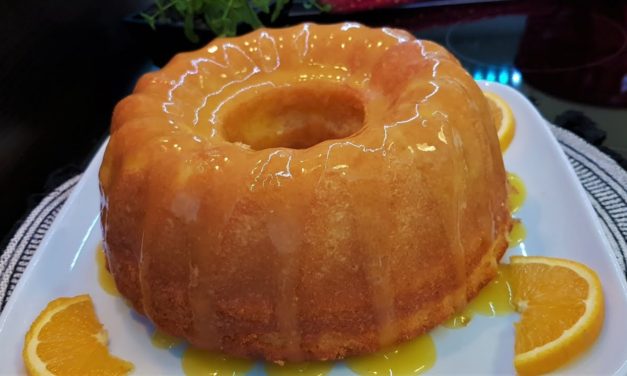 كيكة البرتقال مع الصوص هشه وخفيفه الذ واطيب وصفة