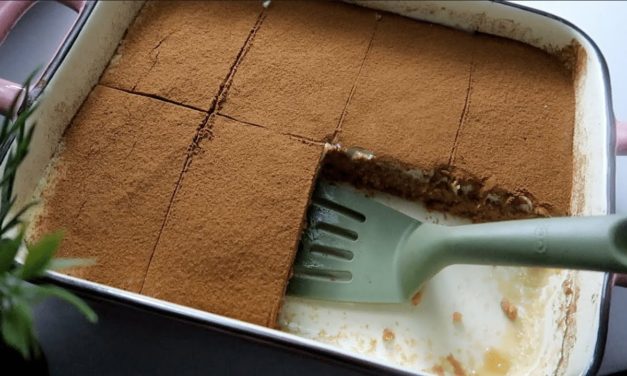 بسبوسة السينابون اللذيذه بطريقه رائعه