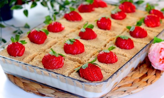 أحلي كيك بارد في 5 دقائق بدون فرن بدون كريمة بدون بيض