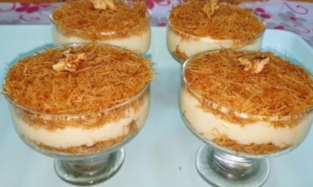 تحلية باردة سريعة في 10 دقائق وبمكونات بسيطة