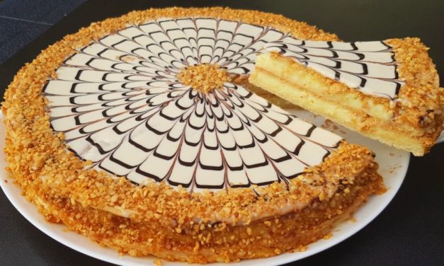 ميلفاي حجم عائلي بدون تعب وبدون توريق وبدون عجين مورق