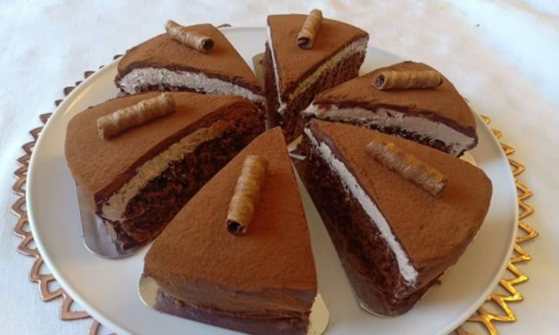 كيكة راقية بمكونات بسيطة جدا