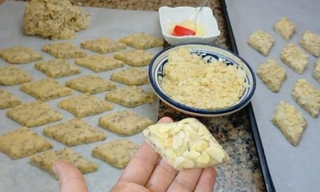 حلوة لشرب الشاي بأبسط المقادير وبأسهل طريقة