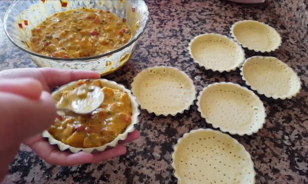 كيش سهل والعجين بمكونين فقط ناجح وبدون كريمة