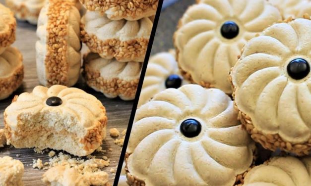 حلوة الجلجلان تذوب في الفم سهلة وسريعة التحضير