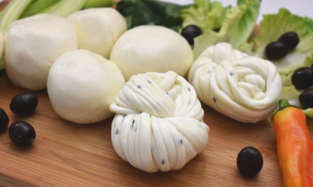 صنع جبن الموزريلا والمشللة في البيت بكل سهولة