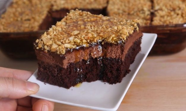 كيك بارد بكريمة ومذاق رائع