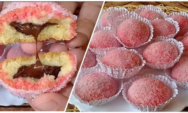 حلوة السكر المحشية بالشكولاطة