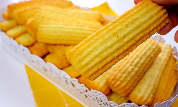 بسكوت هش وخفيف ومقرمش