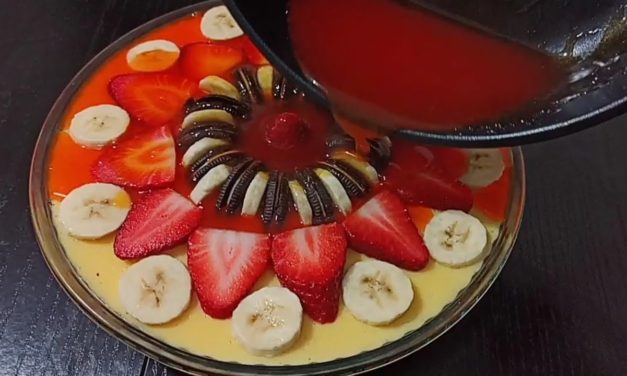 كيك الأربع ملاعق بدون كريمة اسهل حاجة ممكن تحضريها