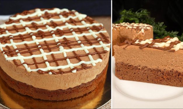 كيكة ال 7 معالق بدون زيت بدون زبدة