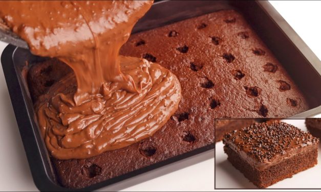 جربوا الذ كيك بدون مضرب او خلاط بمكونات كلها من البيت