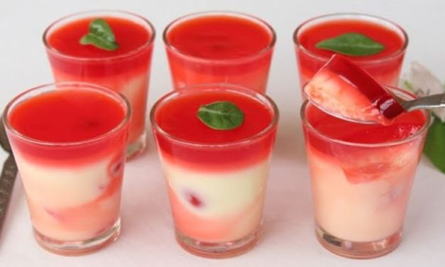 أسرع وألذ تحلية بدون فرن بدون بيض بنصف  لتر حليب