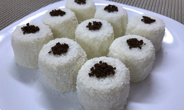 بلتر حليب وكوب دقيق نعمل اطيب حلى في 5 دقائق وبدون فرن